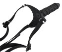 You2Toys silikonowy pas z anatomicznym elementem 17 cm czarny