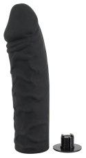 You2Toys silikonowy pas z anatomicznym elementem 17 cm czarny