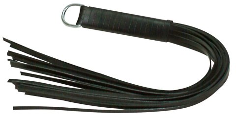 ZADO Pejcz skorzany czarny 45 cm - rękojeść 11 cm, skora dwoinowa ZADO Pejcz skorzany czarny 45 cm - rękojeść 11 cm, skora dwoinowa