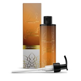 BodyGliss Olejek do masażu Toffi Karmel - silikonowy, hipoalergiczny 100 ml
