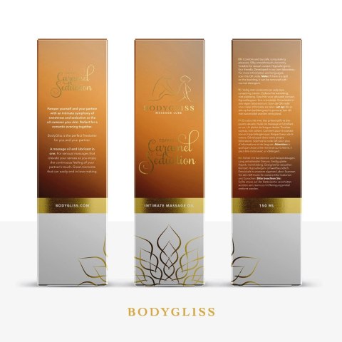 BodyGliss Olejek do masażu Toffi Karmel - silikonowy, hipoalergiczny 100 ml BodyGliss Olejek do masażu Toffi Karmel - silikonowy, hipoalergiczny 100 ml