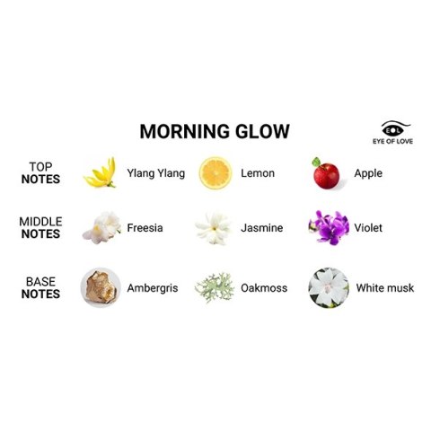 Eye of Love Morning Glow Spray do ciała z feromonami 10 ml Eye of Love Morning Glow Spray do ciała z feromonami 10 ml