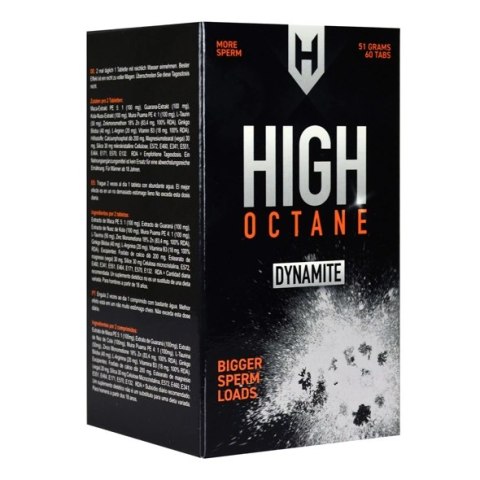 High Octane Dynamite - Suplement dla Panow 60 tabletek, naturalne ekstrakty High Octane Dynamite - Suplement dla Panow 60 tabletek, naturalne ekstrakty