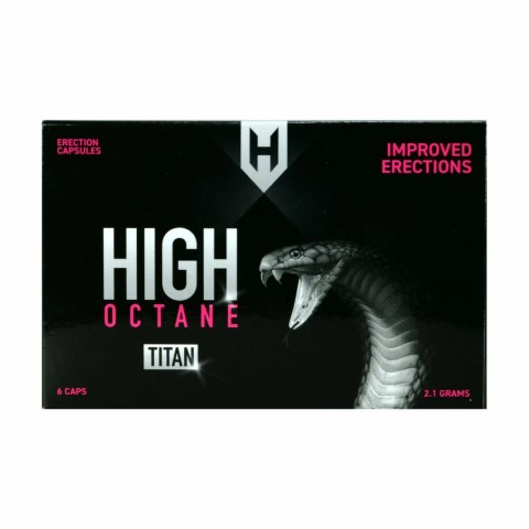 High Octane Titan Erection Caps - kapsułki dla mężczyzn, 6 sztuk High Octane Titan Erection Caps - kapsułki dla mężczyzn, 6 sztuk