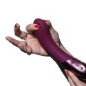 Hot Octopuss Kurve Plum - Falowy Wibrator Punktu-G, 2 Silniki, 19,4 cm