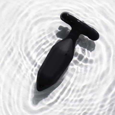 Je Joue Onyx Zatyczka Anatomiczna Czarna z Pilotem, silikon, 117 mm Je Joue Onyx Zatyczka Anatomiczna Czarna z Pilotem, silikon, 117 mm