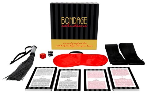 Kheper Games Bondage Seductions gra dla par z akcesoriami 36 kart Kheper Games Bondage Seductions gra dla par z akcesoriami 36 kart