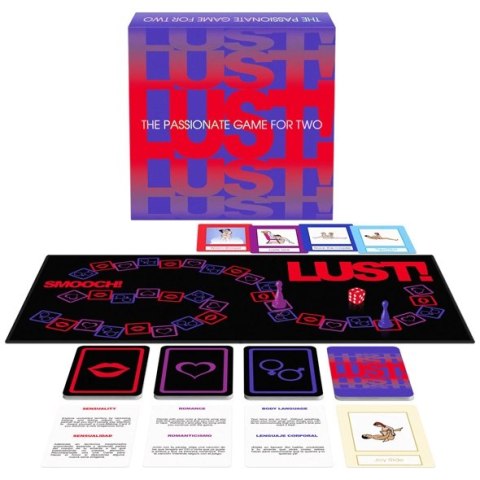 Kheper Games Lust! Gra planszowa dla par z kartami 25x36 cm Kheper Games Lust! Gra planszowa dla par z kartami 25x36 cm
