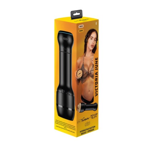 Kiiroo FeelVictoria June Zestaw Usta + System PowerBlow Interaktywny Kiiroo FeelVictoria June Zestaw Usta + System PowerBlow Interaktywny