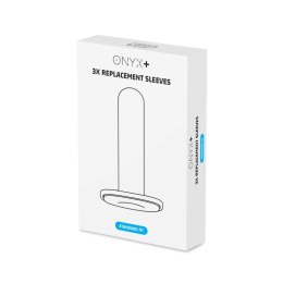 Kiiroo Onyx Wkładki Zapasowe 3 sztuki - kompatybilne z serią Onyx