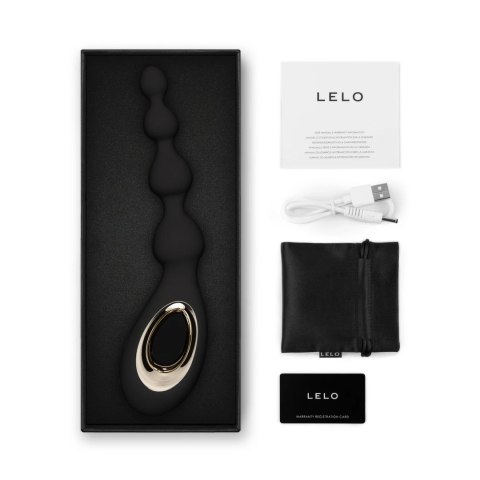 LELO Soraya Beads Black - System Kulek Z Masażem Bow-Motion 234mm LELO Soraya Beads Black - System Kulek Z Masażem Bow-Motion 234mm