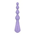 LELO Soraya Beads fioletowe - anatomiczne koraliki do masażu, silikon