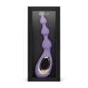 LELO Soraya Beads fioletowe - anatomiczne koraliki do masażu, silikon