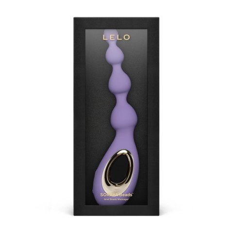 LELO Soraya Beads fioletowe - anatomiczne koraliki do masażu, silikon LELO Soraya Beads fioletowe - anatomiczne koraliki do masażu, silikon