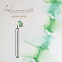 La Gemmes Jadeitowy Masażer Wibracyjny 15 cm - Zielony Kamień Szlachetny