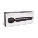 Le Wand Powerful Petite Plug-In Czarny - Kompaktowy Masażer Przewodowy