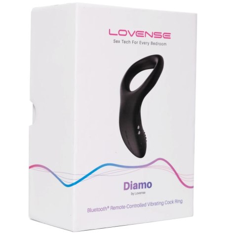 Lovense Diamo Bluetooth - Inteligentny pierścień z wibracjami sterowany aplikacją Lovense Diamo Bluetooth - Inteligentny pierścień z wibracjami sterowany aplikacją