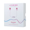 Lovense Gemini - Zaciski wibrujące na piersi sterowane aplikacją IPX6