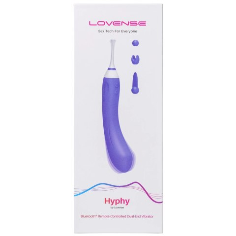 Lovense Hyphy Fioletowy - Dwustronne Urządzenie Intymne Bluetooth Lovense Hyphy Fioletowy - Dwustronne Urządzenie Intymne Bluetooth