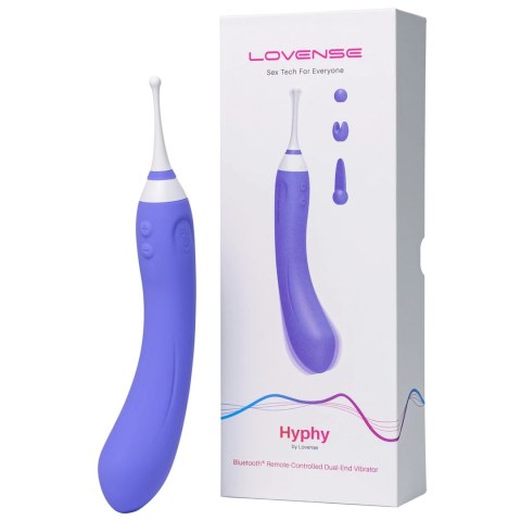 Lovense Hyphy Fioletowy - Dwustronne Urządzenie Intymne Bluetooth Lovense Hyphy Fioletowy - Dwustronne Urządzenie Intymne Bluetooth