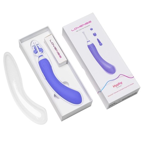 Lovense Hyphy Fioletowy - Dwustronne Urządzenie Intymne Bluetooth Lovense Hyphy Fioletowy - Dwustronne Urządzenie Intymne Bluetooth
