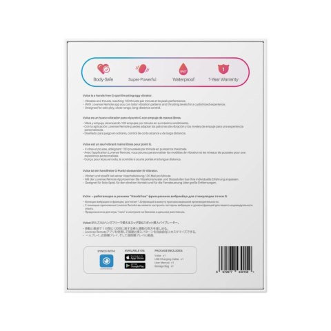 Lovense Vulse Czerwony - Jajko Wibrujące z Pulsacją, Aplikacja, IPX7 Lovense Vulse Czerwony - Jajko Wibrujące z Pulsacją, Aplikacja, IPX7