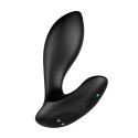 Nexus Duo Plug Small Czarny - Wibrująca zdalna maszyna intymna silikonowa