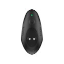 Nexus Duo Plug Small Czarny - Wibrująca zdalna maszyna intymna silikonowa