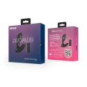 Nexus Duo Plug Small Czarny - Wibrująca zdalna maszyna intymna silikonowa