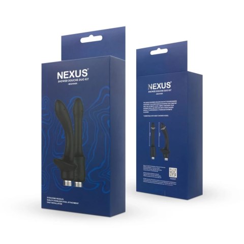 Nexus Shower Douche Duo - Zestaw silikonowych końcowek prysznicowych Nexus Shower Douche Duo - Zestaw silikonowych końcowek prysznicowych