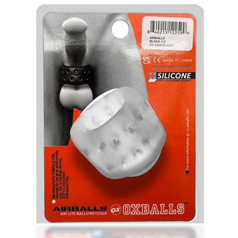 Oxballs Airballs Air-Lite transparentny pierścień intymny elastyczny Oxballs Airballs Air-Lite transparentny pierścień intymny elastyczny