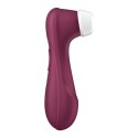 Satisfyer Pro 2 Generation 3 Czerwony - technologia Liquid Air, aplikacja