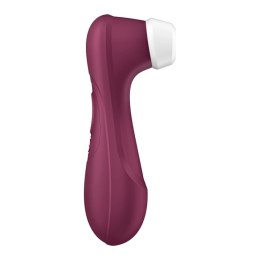 Satisfyer Pro 2 Generation 3 Red - System Air Pulse, aplikacja, 2 nakładki