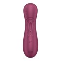 Satisfyer Pro 2 Generation 3 Red - System Air Pulse, aplikacja, 2 nakładki