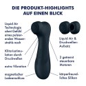 Satisfyer Pro 2 Generation 3 czarny - system Air Pulse, aplikacja, wymienne końcowki