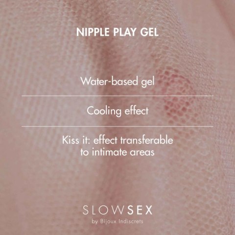 Bijoux Indiscrets Slow Sex żel chłodzący do stref wrażliwych 10 ml Bijoux Indiscrets Slow Sex żel chłodzący do stref wrażliwych 10 ml