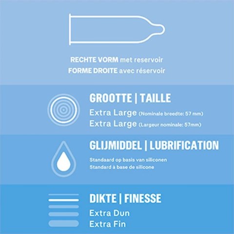 Durex Nude XL 10 szt. - ultracienkie prezerwatywy, rozmiar XL Durex Nude XL 10 szt. - ultracienkie prezerwatywy, rozmiar XL