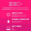 Durex Pleasure Me 10 szt. - prezerwatywy prążkowane i wypustkowane