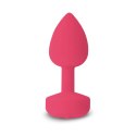 Gvibe Gplug S Neon Rose - ergonomiczny model wibrujący, silikon premium