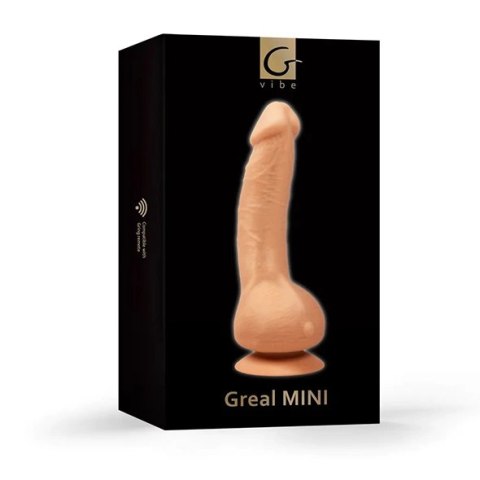 Gvibe Greal Mini Flesh - kompaktowa maszyna intymna Bioskin, 18 cm Gvibe Greal Mini Flesh - kompaktowa maszyna intymna Bioskin, 18 cm