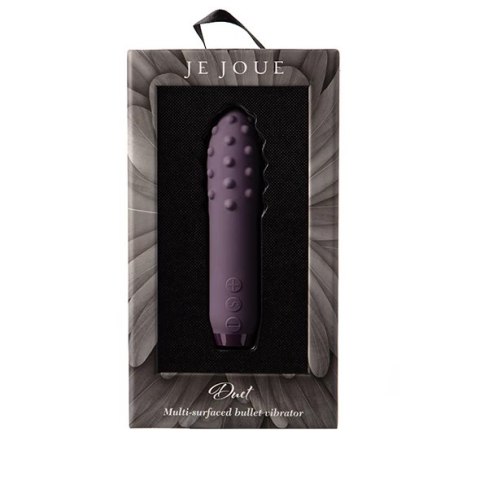 Je Joue Duet Purple - bezprzewodowy model silikonowy, 7 trybow Je Joue Duet Purple - bezprzewodowy model silikonowy, 7 trybow