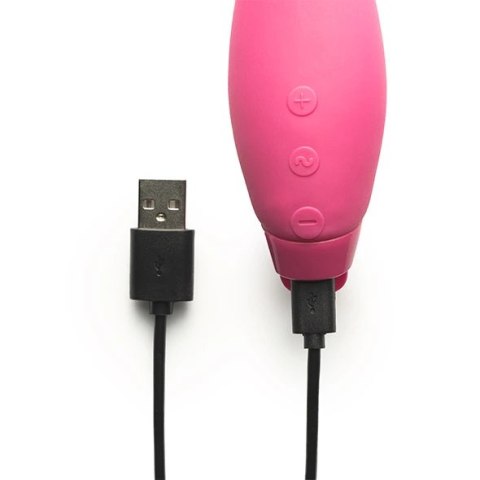 Je Joue Juno Fuchsia - model silikonowy, wodoodporny, ładowanie USB Je Joue Juno Fuchsia - model silikonowy, wodoodporny, ładowanie USB
