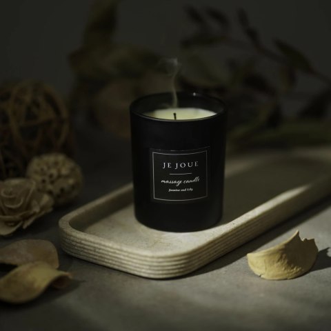 Je Joue Massage Candle Jasmine Lily - Świeca do masażu jaśmin lilia 120g Je Joue Massage Candle Jasmine Lily - Świeca do masażu jaśmin lilia 120g