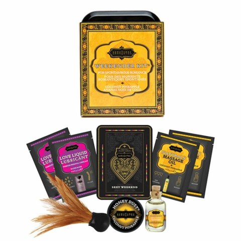 Kama Sutra The Weekender Zestaw Mini Akcesoriow Kokos Ananas Kama Sutra The Weekender Zestaw Mini Akcesoriow Kokos Ananas