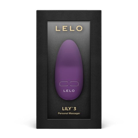 LELO Lily 3 Dark Plum - kompaktowy masażer, wodoodporny, 10 trybow LELO Lily 3 Dark Plum - kompaktowy masażer, wodoodporny, 10 trybow