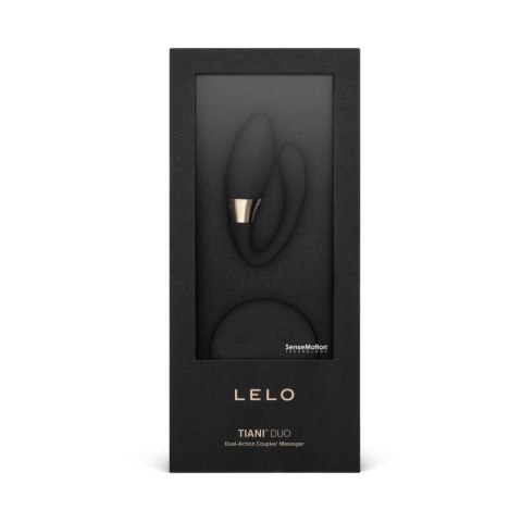 LELO Tiani Duo Black - Masażer dla par, 8 trybow, wodoodporny LELO Tiani Duo Black - Masażer dla par, 8 trybow, wodoodporny