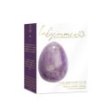 La Gemmes Yoni Egg Pure Amethyst S - naturalny ametyst, rozmiar S