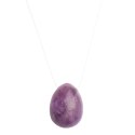 La Gemmes Yoni Egg Pure Amethyst S - naturalny ametyst, rozmiar S