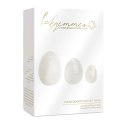 La Gemmes Yoni Egg Set Clear Quartz - Naturalny zestaw 3 rozmiarow
