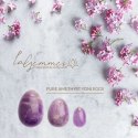 La Gemmes Yoni Egg Set Pure Amethyst - zestaw trzech rozmiarow ametystowych